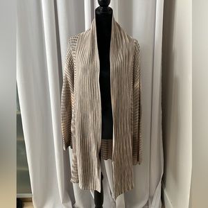 Missoni Collection long knit shawl collar cardigan.